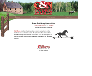 cnbarns.com: Barn Building Specialists - C&N Barns
Builders of quality custom barns.