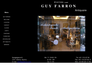 guyfarron.com: Guy Farron        Antiquaire
Guy Farron Antiquaire Vienna