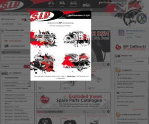 scooterist.biz: SIP Scootershop: performance & style für Motorroller, Maxiscooter, Scooter
        und klassische Vespas - Zubehör, Tuning und Ersatzteile
SIP Scootershop is the leading mailorder and online shop for scooter parts. Accessoire, spare parts and tuning for classic Vespa and modern automatic scooters.