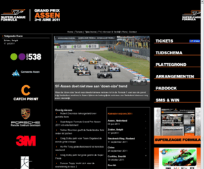 sf-assen.com: Superleague Formula Grand Prix Assen: 3-5 juni, TT Circuit Assen
De officiele website van de Superleague Formula Assen Grand Prix