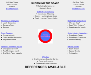 surroundthespace.com: Surround The Space - A Marketing Sensation by Bradley L. Bartz
Surround The Space marketing strategies and team