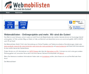 webmobilisten.com: Webmobilisten - Mobiles Internet
