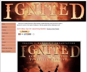 ignitedglobal.org: Ignited Ministries
Ignited ministries is a ministry for igniting the passion for Jesus in your life.