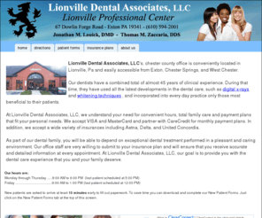 lionvilledentalassociates.com: Lionville Dental Associates, LLC-Family Dentistry in Exton
Lionville Dental Associates, LLC dentists provide dental care in lionville, pennsylvania