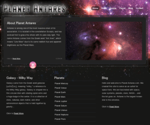 planet-antares.com: Planet Antares - Star Antares
Planet Antares