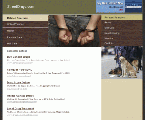 streetdrugs.com: StreetDrugs.com | Street Drugs | Online Pharmacy | Health | Personal Care
