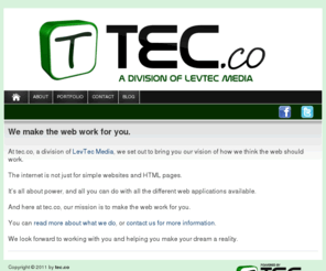 tec.co: tec.co
We make the web work for you - your source for all things online.