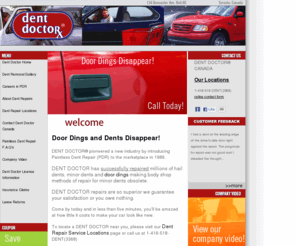 dentdoctorcanada.com: Dent Doctor Canada
Dent Doctor Canada / Located in Toronto, Canada.  Vehicle dent removal and touch ups. Keywords: Car Dent Removal