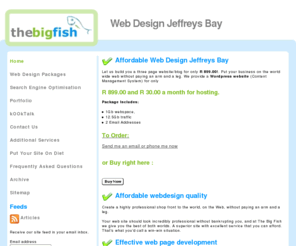 thebigfish.co.za: Web Design Jeffreys Bay
Web design Eastern Cape.