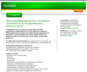 yhtioparkki.com: Helsingin Tilituote Oy - Yhtiöparkki
