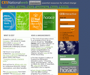 essentialschools.org: Coalition of Essential Schools National Office
