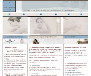 laser-bordeaux.net: Laser Esthetique Bordeaux Bel Air
