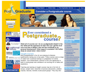 postgraduate-courses.net: PostGraduate UK
Full Service Creative, Media and Response Handling Agency for Recruitment Advertising. Footprint Recruitment is a specialist recruitment advertising agency with a wealth of experience in all aspects of recruitment advertising from ad creation and media planning to response handling and psychometric testing.
