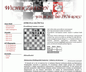wicherzbaszyn.pl: ::Wicher Zbąszyń::
Oficjalna strona klubu szachowego Wicher Zbąszyń