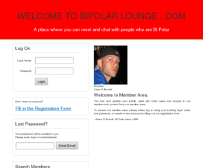 bipolarlounge.com: User Area
