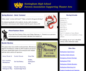 nhspasta.org: Nottingham Parents Association Supporting Theatre Arts
Nottingham Parents Association Supporting Theatre Arts supports the performing arts at Nottingham High School, Hamilton, New Jersey.