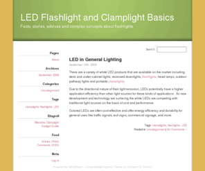 clampflashlight.com: LED Flashlight and Clamplight Basics
