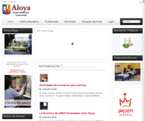 colegioaloya.com: Índice
Colegio Aloya