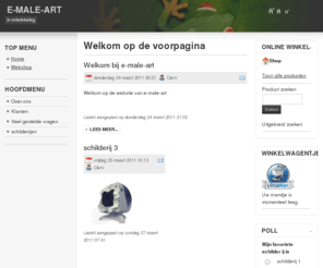 e-male-art.com: Welkom op de voorpagina
Joomla! - Het dynamische portaal- en Content Management Systeem