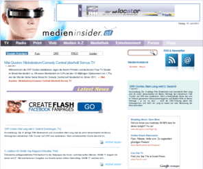 secondnews.net: Medieninsider
Medien von A bis Z