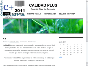 calidadplus.net: Calidad Plus
Calidad Plus