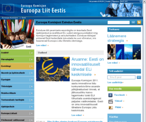 euroopaliit.ee: Euroopa Komisjoni Esindus Eestis
Euroopa Komisjoni -