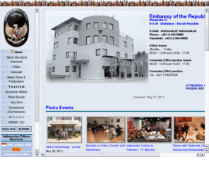 indonesia.sk: Embassy of Indonesia in Bratislava Website
