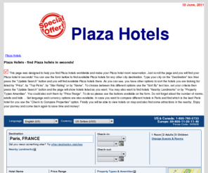 plazahotelsnet.com: PlazaHotelsNet.com - Plaza Hotels - find your Plaza hotel in seconds !
Plaza Hotels - find your Plaza hotel in seconds !