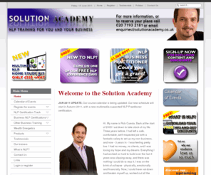 solutionacademy.co.uk: Solution Academy NLP
Solution Academy Ltd - ABNLP Certified NLP training for you and your business