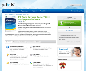 adzware.com: Spyware Doctor | Spyware Removal Scan & Antispyware Software Download
Award winning free spyware removal software from PC Tools. Spyware Doctor is free anti spyware software that detects, removes and protects your PC from thousands of potential threats including adware, Trojan, key loggers, spyware and spybots.