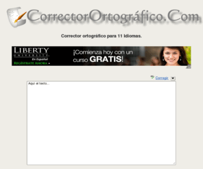 Correctorortografico Com Corrector Ortografico Online En 11 Idiomas Espanol Ingles Aleman Frances Italiano Castellano Y Mas