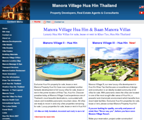 manoravillage.com: Manora Village Hua Hin, Luxury Villas Hua Hin, Hua Hin Property, Hua Hin Real Estate, Thailand - Home Page
Hua Hin property, Hua Hin real estate, Hua Hin villas for sale, Hua Hin villas for rent, Thailand property. Hua Hin Immobilien, Thailand Immobilien, Ferienhaus Hua Hin, Hua Hin Villas mieten, Hua Hin Villas kaufen, Manora Immobilien Hua Hin Thailand 