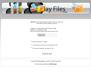 play-files.net: Play Files - Hébergement d'images gratuit
Heberger vos images gratuitement. GIF, JPG, JPEG ET PNG
