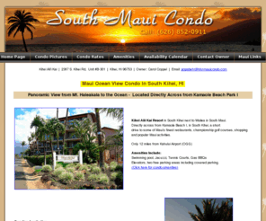 southmauicondo.net: Kihei Alii Kai Condo - Maui Vacation Rental Located in South Maui Across from Kamaole Beach I
Kihei Alii Kai South Maui Condo rental across from Kamaole Beach I.