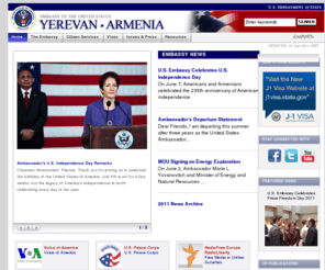 usa.am: Embassy of the United States Yerevan, Armenia - Home
