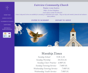 fairviewcommchurch.org: Home Page
Home Page