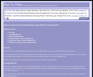 faxtopalm.com: Fax to Palm - send/receive fax on Treo, Palm, other Smartphones
Fax to Palm - send/receive fax on Treo, Palm, other Smartphones