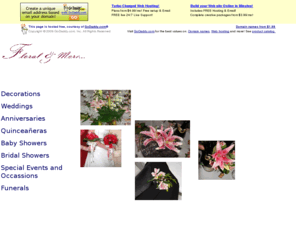 floralandmore.com: Floral and More Home Page
flower arrangments and decorations for your special event.