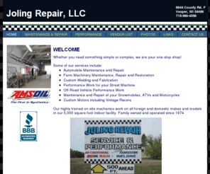 jolingrepair.com: Joling Repair, LLC
Auto Body, Service, and Repair, Joling Repair is your source.