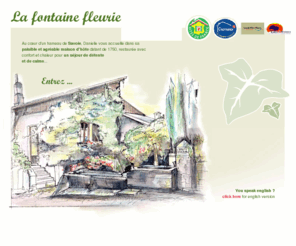 lafontainefleurie.net: La fontaine fleurie - Maison d'hôte en Savoie - Grésy sur Isère
Au cœur du hameau de Fontaine, en Savoie, paisible et agréable maison d’hôte, rénovée, datant de 1750, qui s’habille, du printemps à l’automne, d’une vigne vierge et d’une bordure d’hortensias...