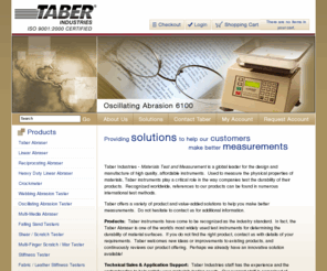 ordertaber.com: Taber Industries
Taber Industries