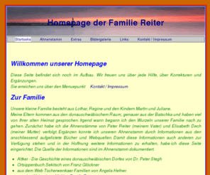 seewind.net: Homepage der Familie Reiter
Homepage der Familie Reiter