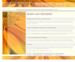 ueberdachung-direkt.de: Überdachung - Direkt: Überdachungen direkt vom Hersteller
Überdachung - Direkt: Kaufen Sie Ihre Überdachung direkt beim Hersteller;