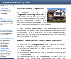 energieausweis-wohngebaeude.info: Energieausweis für Wohngebäude
