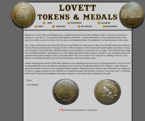 lovetttokensmedals.com: Lovett Tokens & Medals
