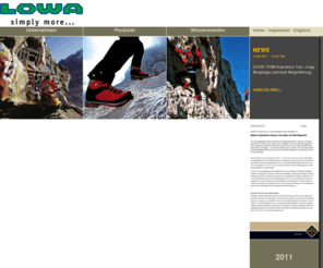 lowa-ski.com: LOWA Sportschuhe GmbH
Alles rund um die Produkte aus dem Hause Lowa