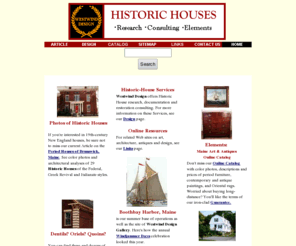 westwinddesign.com: Maine art and Maine antiques by Westwind Design, Richmond and Boothbay Harbor, Maine
Maine art and antiques and research and consulting on houses of the 18th, 19th and early 20th centuries