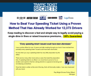 beattrafficcourt.com: How to Beat a Speeding Ticket
How to beat a speeding ticket in court!