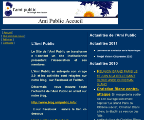 amipublic.com: Ami Public Accueil
