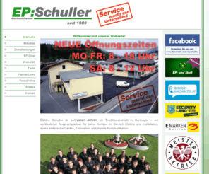 ep-schuller.at: Elektro Schuller GmbH - EP: Schuller - 9620 Hermagor – Kärnten
Von Elektro-Installationen aller Art, Reparatur, Photovoltaik, Brandmelde- und Alarmanlagentechnik bis hin zu Gasvertrieb, Blitzschutz- und Netzwerktechnik.